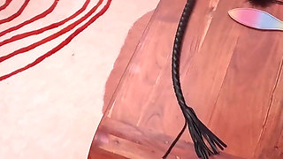 Golden Goddess Unleashes Punishment on Omgiana's Craving Bottom