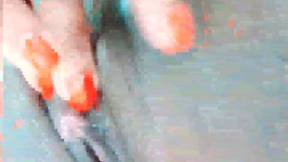 Tight virgin pussy fingering