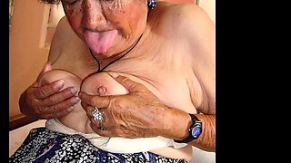 HELLOGRANNY Big panties old horny mexican granny
