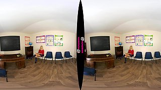 After Class Ass - Blonde Babe Solo Striptease Schoolgirl Uniform