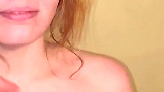 Face Slapping While Standing on Fuck Machine POV