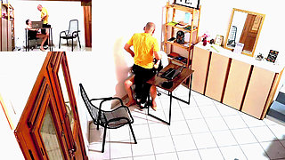 Client has sex with a law firm receptionist while waiting.