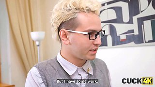 Cuck4k. petite russian fuckslut Funky Town is roughly fucked On The Couch in front of her hubby
