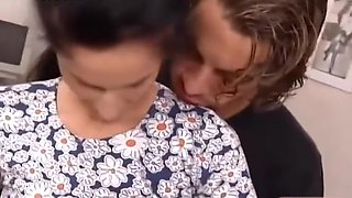 Beautiful Young Woman With Black Hair And Perfect Body