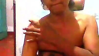 Stepmom Strips Infront
