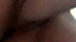 Close up solo beauty toying ass