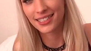 Tattooed pussy fucking cock sucking threesome sex cum in mouth