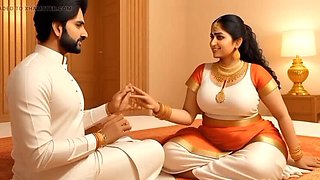 Indian Devar Fucks Bhabhi All Night - Huge 8 Inch Cock & Six Pack Body - Hardcore Sex