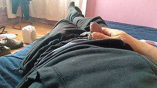 Hard cock going crazy for tasty fucking