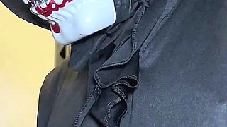 Agatha Mama on Halloween Night, Prisoner MILF Getting Fucked by BBC