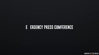 Emergency Press Cumference With Charles Dera, Alexis Fawx, Ricky Johnson - Brazzers