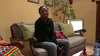 Ebony model determined to spice up her career with some oral jobs and a bit of porking