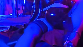 Femdom Mistress Eva Latex Rubber Goddess and Pussy Licking Slave