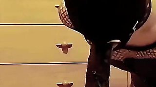 Cock Hole Is Open for Customers - Ring Gagged Cock Slut Rides Again