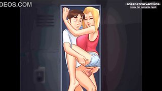 Cartoon-games, blond, hentai-porn