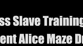 Alice Maze Gets Her Throat Dominated - Raw