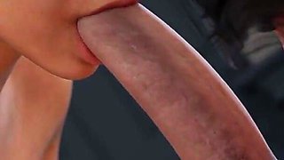 Fucking My Busty Stepmom Infront of Her friend - 3D Hentai Animated Porn - Milfy City