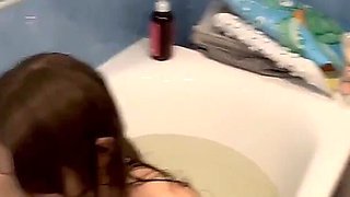 I Make Deals with My 18 Y.o. Step Sis to Film Her Masturbation and Anal Fingering in Bathroom