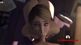 I Fucked My Hot And Sexy Blonde Stepsister - 3d Animation