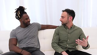 Jax Slayher and his huge black cock are a deadly combination.