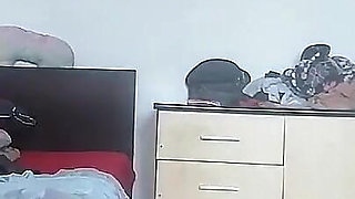 Amateur Wife Dances Sensually in the Empty House.