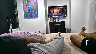 Hot Colombian Cousins Foursome - Big Tits Latina Jenifer Play & AlejandraPalacios Fuck Hard