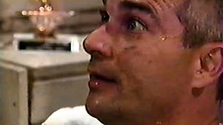 Horny blonde fucked hardcore in vintage style