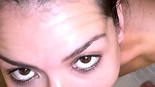 It Ends in a Creampie When I Was Resting and She Comes and Starts Sucking My Cock.