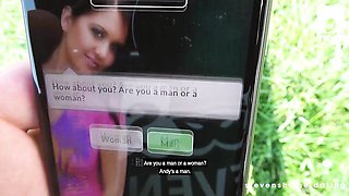 Promiscuous Samantha Kiss and Steven's public pickups scene