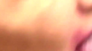 Lovely chick fucked in threesome from two hard cocks