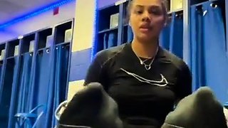 Naughty amateur teen has a voyeur fetish