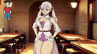 Cachipun With Waifu - Playing Rock, Paper, Scissors With Black Clover's Noelle Silva Until He Fucks Her