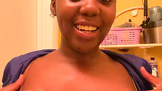 Female Rapper Small Tits Out (Solo)