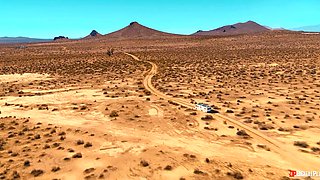 Krisk Xxx's Wild Fight in a Wasteland Escape