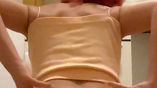 Flashing My Shaved Pussy