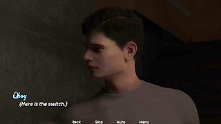 Qboy watch landlady's secrete fun in basement