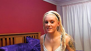 Amateur Blonde Teen Plays Solo with Toy Webcam Porn