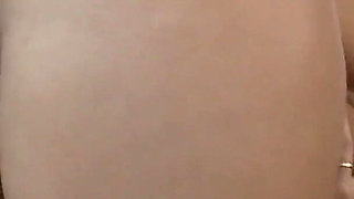 Defrancesca Gallardo bounces her vibe off her g-spot while rubbing her clit to cum