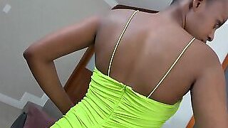 Innocent ebony teen beauty fucked on fake casting and she enjoyed hot sex