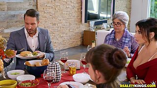 Ivy Lebelle's Steamy Kitchen Encounter with Huge Passion