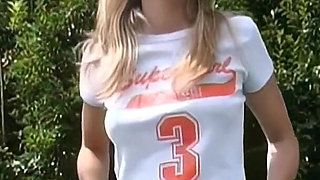 18 Year Blonde Girl First Porn Casting