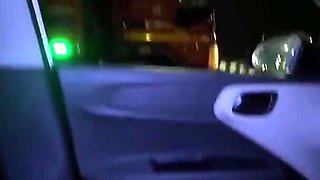 Desi Wife Flashing to Truckers and Sucking on Highway
