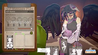 Milf gives an erotic massage and a mind-blowing blowjob on this sensual journey