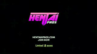 Uncensored Hentai Handjob Creampie