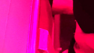 Another Gloryhole Stranger for Wife's Tight Pussy