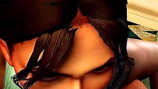 Classic Lara Sucks Dick in POV - Tomb Raider Parody