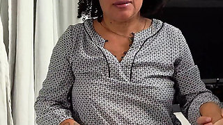 Fat Mature Gets Fucked in the Ass by Her Stepson