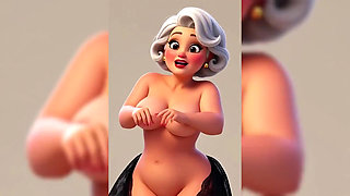 Topless Granny Animation