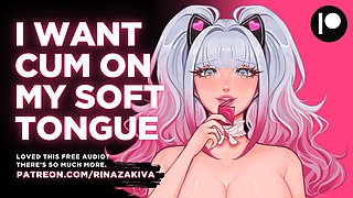 Sweet girlfriend wants to enjoy your spunk with some dirty talk audio