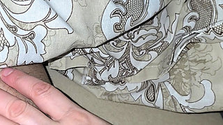 Step mom hand slip or not on step son dick without condom